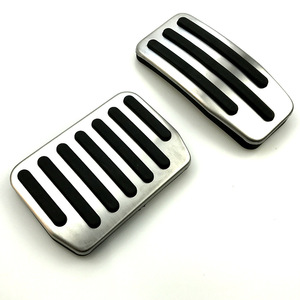 Cubiertas de Pedales para Tesla Model 3 Y, Acero Inoxidable, Freno, Acelerador, Reposapiés, Piezas de Mejora - Product Image 1