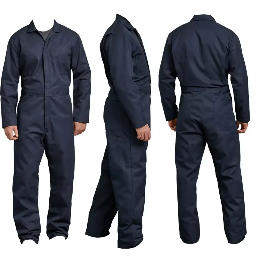 Professional Work Wear Uniforms For Men Safety Protective Construction Industrial Work Wear Coverall