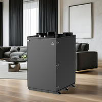 Système de ventilation Airwoods DC Inverter HPERV, pression statique externe de 100 Pa, débit d'air de 350 CMH, faible bruit, moderne, chambre à coucher, hôtel