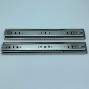 Glissière de tiroir à double ressort à extension complète, fermeture amortie, largeur 53 mm, robuste, à roulement à billes, avec amortisseur, <span class=keywords><strong>grande</strong></span> capacité de charge - Product Image 4