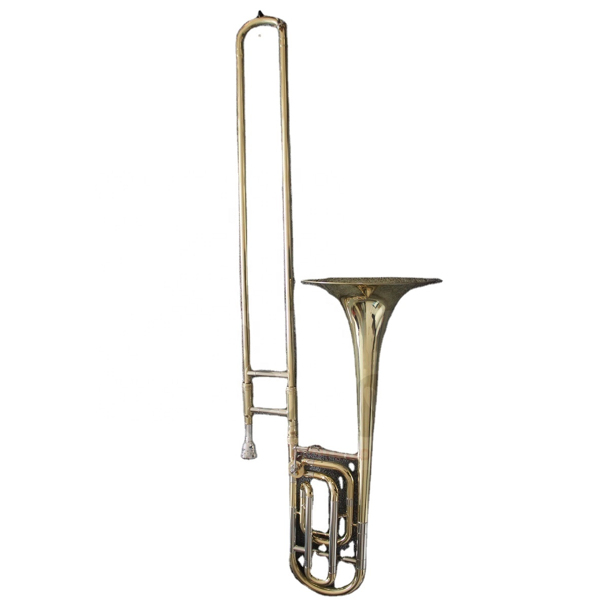 Weifang Rebon Slide Tune Kunci B/F Tenor Trombone