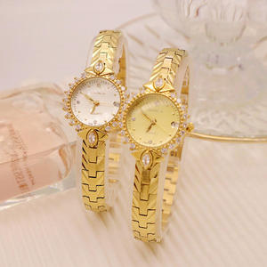 Minimamente retrò luce di nicchia orologio d'oro di lusso per le donne orologi antichi donne bracciale <span class=keywords><strong>antico</strong></span> con diamanti signore orologi da polso - Product Image 5
