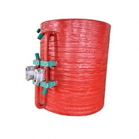 Bobine d'induction à fréquence moyenne, chauffée électriquement et refroidie à l'eau, pour four de fusion d'aluminium à haute température