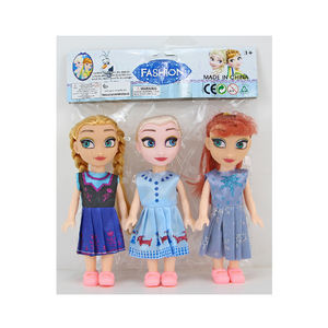 <span class=keywords><strong>Frozen</strong></span> PVC Impreso 3D Eyes Dolls Collection 16cm/52cm <span class=keywords><strong>Maleta</strong></span>/Zapatos/Música (3-4 piezas Multi-Pack) Modelo de juguete Regalos al por menor - Product Image 1