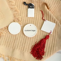 Diffuseur de parfum en porcelaine blanche personnalisé avec logo imprimé, diffuseur de parfum à bâtonnets, pierre aromatique, désodorisant d'air Baike