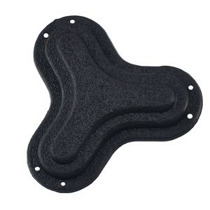 Patins de protection en plastique noirs pour pieds de meubles, supports pour chaises et tables - Product Image 5