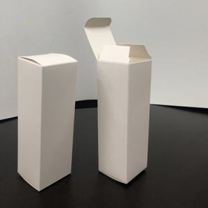 <b>Small</b> White <b>Box</b> <b>Packaging</b> Customized <b>Packaging</b> White Cosmetic <b>Box</b> with Logo Plain White Paper <b>Box</b> - Product Image 2