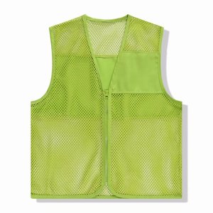Outdoor Sports Vest Mesh Breathable Lightweight Men's Fishing Workwear Blue Size M L XL - Product Image 3