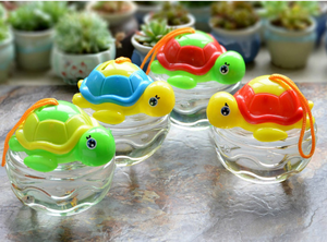 Gros réservoir de poissons en plastique QQ bouteille de poisson jouet petite tortue méduses bouteille réservoir - Product Image 2