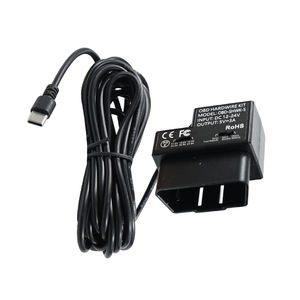 Cable de Alimentación OBD para Cámara de Coche con Sensor de Radar por Microondas, 12V 24V a 5V 3A, Puerto USB, Cargador de Cableado Directo, Ahorrador de Batería de Bajo Voltaje, Línea de Alimentación - Product Image 1