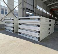 Conteneur pliable moderne de type X de 20 pieds personnalisé pour le stockage, l'hébergement, le bureau, la maison, le magasin