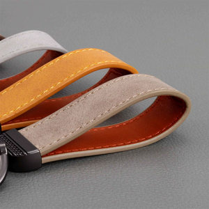 Portachiavi in pelle portachiavi per <span class=keywords><strong>auto</strong></span> in vera pelle Vintage fatto a mano personalizzato portachiavi donna <span class=keywords><strong>uomo</strong></span> - Product Image 3