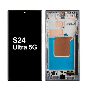 S24ultra 5G per <span class=keywords><strong>Smartphone</strong></span> Samsung con pannello da 6.8 pollici TFT Full Display <span class=keywords><strong>LCD</strong></span> Incell Screen Touch Frame di ricambio 1 anno - Product Image 1