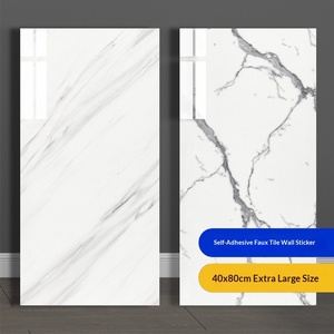 Autocollants muraux imitation marbre, design moderne, décoration murale, <span class=keywords><strong>fond</strong></span> mural, imperméable, résistant à l'humidité, anti-huile - Product Image 3