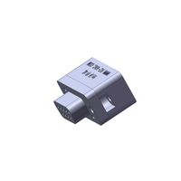 Conector hermético de paso de vacío Peek Db9 macho de densidad estándar (incluye pines)