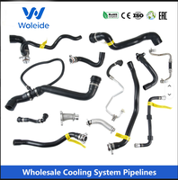 17127596839 Piezas de Automóvil, Manguera de Refrigerante del Termostato, Compatible con BMW Serie 3 F30 F31 F34 F35 Serie 4 F32 F33 F36