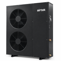 Chauffe-eau à pompe à chaleur DC Inverter R290 de 15,5 kW à haute efficacité A+++ contrôlé par WiFi solaire, modèle 2026, avec sortie max. 75°C