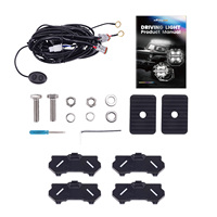Lampu Kerja Tambahan LED Bulat Off-Road 5 inci MaXpeedingrods Factory RGB DRL Amber White Spot Beam Off Road 212W 12V