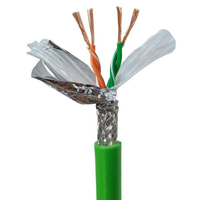 Cable Ethernet OFC de Alta Resistencia, 4 Hilos, Par Trenzado, Aislamiento de PE, Redondo, para Conexión de Red en Interiores y Exteriores