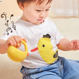 2025 bebé sonajero mordedor recién nacido lindo diseño mano sacudiendo campana almacenamiento maleta juego bebé sonajeros y mordedores juguete - Product Image 2