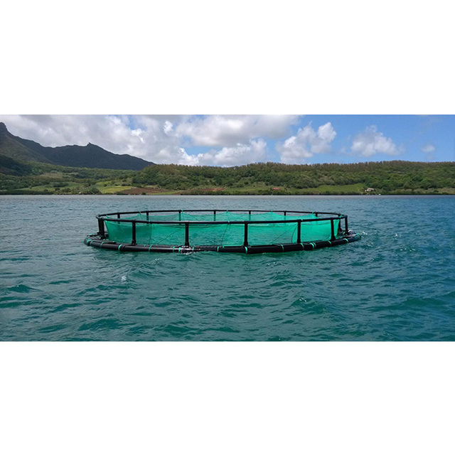 Aquaculture System and Floating Cages for Sustainable Offshore Aquaculture Fish Cage Farming