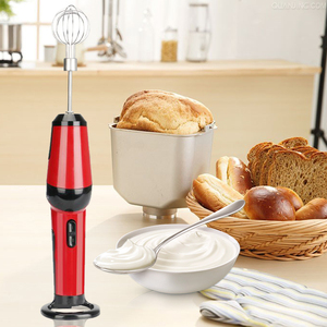 Batidora Inalámbrica Recargable 3 en 1, Procesador de Alimentos de Baja Velocidad, Batidora de Varillas, Batidora de Mano, Máquina para Repostería Recargable - Product Image 6