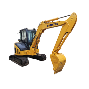 Excavadora pequeña de 5 toneladas más popular, original de Japón, Komatsu PC55MR, equipo de minería de alta rentabilidad usado, excavadora pequeña - Product Image 1
