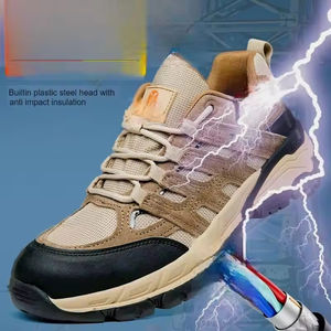 Botas de Senderismo Cómodas para Hombre, Altura Media de Pantorrilla, Impermeables y Antideslizantes, para Uso en Exteriores en Todas las Estaciones - Product Image 4