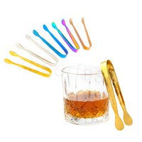 Mini pinces de service en acier inoxydable, amuse-gueule, pour sucre, petit Bar et glace, en métal, nouvelle collection, 1 pièce