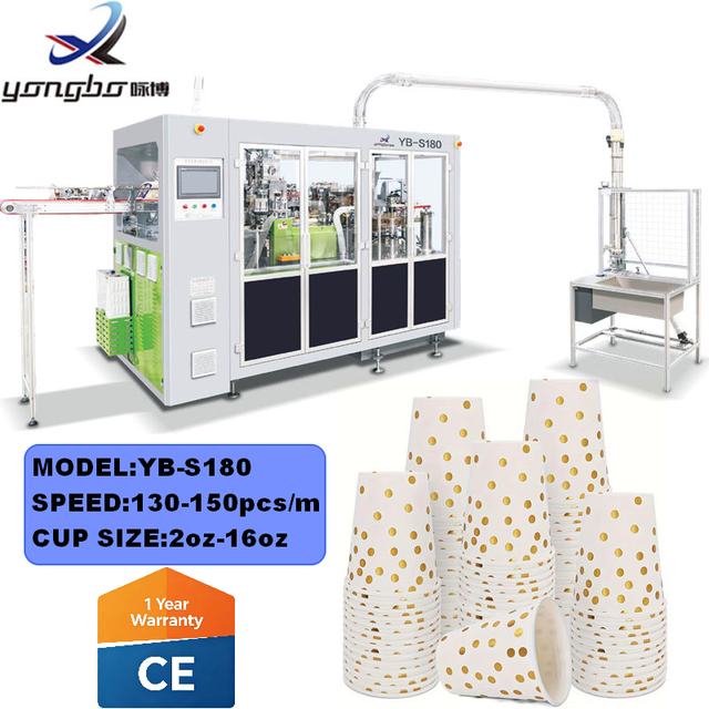 Automatic Disposable Biodegradable Juice Drink Paper Cup Forming Machine with Ultrasonic for Tea Coffee/Paper Cup Making