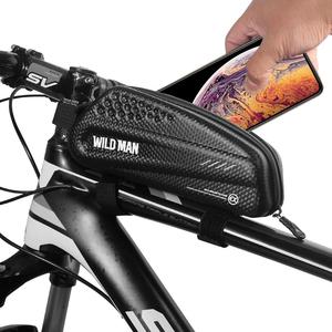 Nueva Bolsa de Ciclismo para Tubo Superior de <span class=keywords><strong>Bicicleta</strong></span>, 1L, Carcasa Rígida de EVA, Gran Capacidad de Almacenamiento, para <span class=keywords><strong>Bicicleta</strong></span> de <span class=keywords><strong>Montaña</strong></span>, MTB y Carretera - Product Image 1
