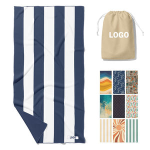 Asciugamani <span class=keywords><strong>in</strong></span> <span class=keywords><strong>Microfibra</strong></span> a Nido d'Ape EC Factory Sales, Ultra Morbidi, Assorbenti, ad Asciugatura Rapida, Antibatterici, Anti-Sabbia, per Nuoto e Spiaggia - Product Image 3