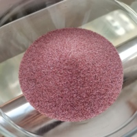 Sable de grenat marin naturel 30/60 mesh, grenat almandine abrasif pour le sablage industriel, l'élimination de la rouille et la préparation des surfaces