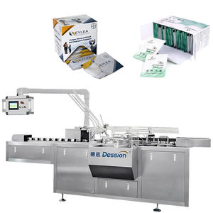 Caja de embalaje automática de 10 20 toallitas húmedas, máquina de encuadernación, máquina de embalaje de caja de bolsitas de toallitas húmedas, máquina de embalaje de cartón con almohadilla de Alcohol - Product Image 1