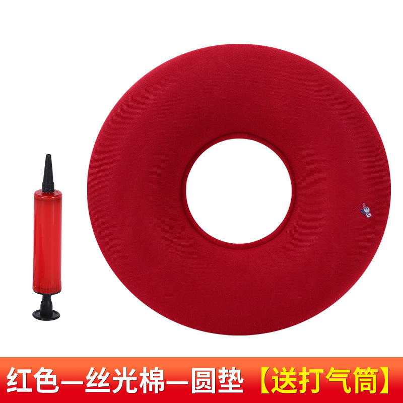 Tampon rond rouge