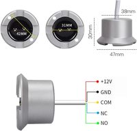Système de détection de fuite d'eau et d'inondation filaire pour station de base DKM MD-233, DC12V/24V, avec garantie d'un an