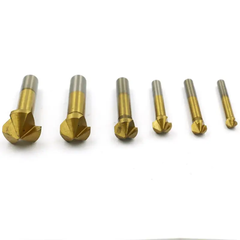 CHINA Herui Titanium Coated 5-50mm HSS Best Drill Bit Countersink for Wood Metal Drilling