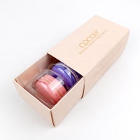 Emballages cadeaux avec 3 tiroirs à personnaliser, mini boîtes en papier pour cookies macarons