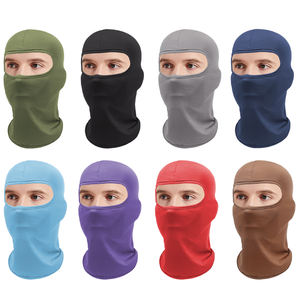 Masker Ski Balaclava Full <span class=keywords><strong>Face</strong></span> Pria Wanita Custom, Bernapas dan Tahan Air, Terbuat dari Sutra Poliester untuk Olahraga Bersepeda, MOQ Rendah - Product Image 5