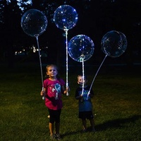 Ballon Bobo LED Lumineux de 20 Pouces en Gros pour Décoration de Noël, Mariage et Fête