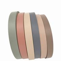Bande de chantournage PVC personnalisable de couleur, durable, pour la protection des bords, fournie par l'usine Shandong Mingbang, idéale pour les usines de fabrication de meubles.