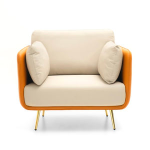 Juego de sofás tapizados dorados para oficina, modelo a precio de fábrica de china - Product Image 3