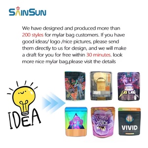 Bolsa de Mylar Holográfica con Impresión Digital y Grabado en Relieve Sainsun 2024, 3.5 pulgadas o Contactar al Proveedor para Pedidos al por Mayor - Product Image 6