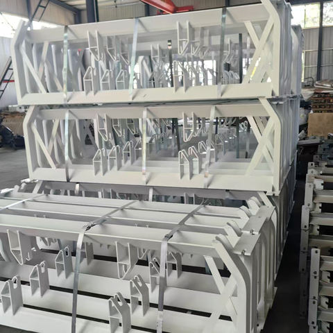 New Condition Rubber Conveyor Frame with Roller Bracket for Mine Conveyor Machine Equipment