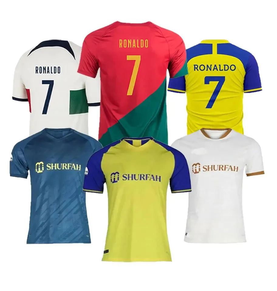 Breathable And Dry Sublimation Soccer Uniform Jerseys For Football Soccer Uniform Football Ronaldo Jersey