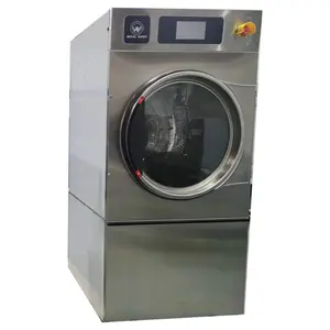 Secador de banho único comercial a fichas/moedas para lavanderia/lojas de lavanderia/hotel/hospital 16KG a 33KG