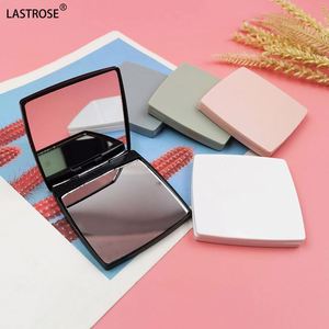 Wholesale Your Logo Double Side Portable Makeup <b>Mirror</b> Mini Pink Black Hand Held Porket <b>Mirrors</b> for Travel - Product Image 3