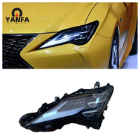Assemblage de phare LED F-SPORT pour Lexus RC200T RC350 RC300H avec puce CSP 6000K blanc jaune lumière avant LED lampes