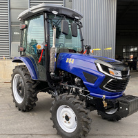 Mini Tractor Agrícola Compacto 4WD 4x4 de 25-100hp con Componentes de Motor y Ruedas para Agricultura