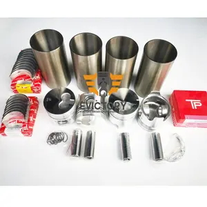 Untuk ISUZU 4FG1 kit bongkar pasang piston liner silinder paking lengkap poros engkol katup bantalan